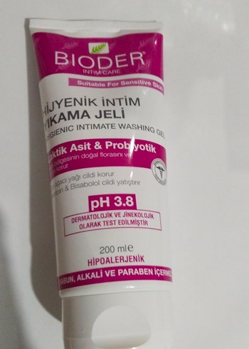 Beden Renk Bioder Hijyenik İntim Yıkama Jeli 200 ml
