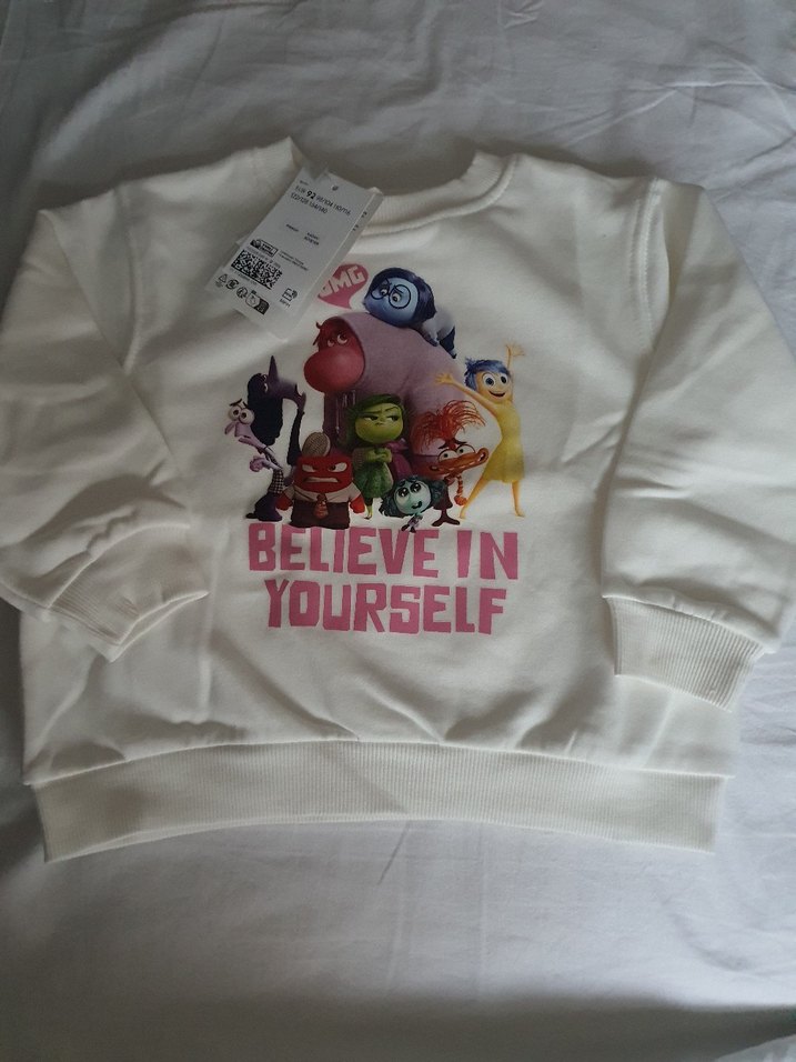 H&M baskılı sweatshirt - Görsel 2