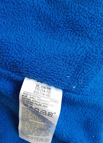 15-16 Yaş Beden mavi Renk Old Navy 14-16 yaş erkek pofuduk yelek