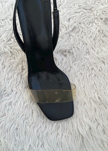 Klasik Siyah topuklu ayakkabı - Görsel 3
