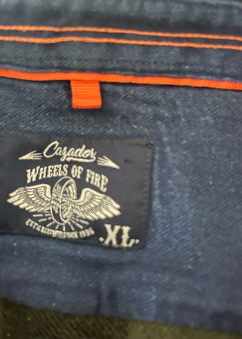 Haki Ekose Düğmeli Erkek Gömlek - Görsel 6