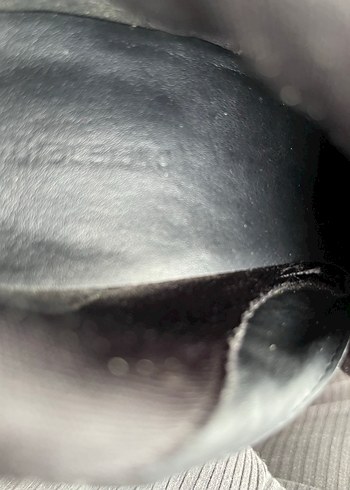 Siyah Süet Topuklu Bot - Görsel 4