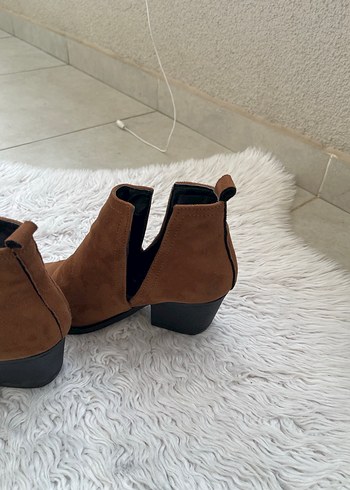 Kadın süet bot - Görsel 3