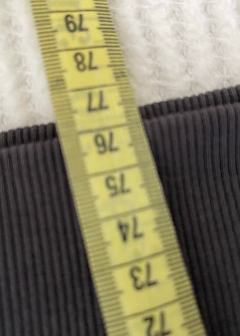 Gri Yarım Fermuarlı Yüksek Yakalı Sweatshirt - Görsel 6