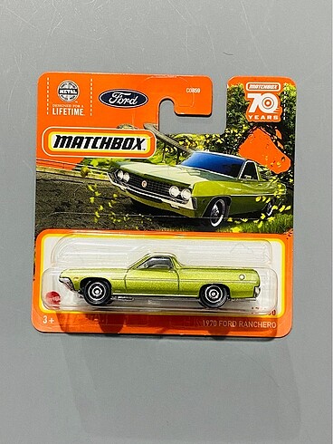 Ford ranchero matchbox sıfır kapalı kutu