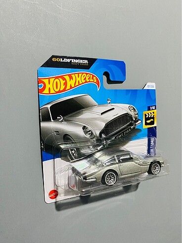  Beden Aston martin 1963 db5 hot wheels sıfır kapalı kutu