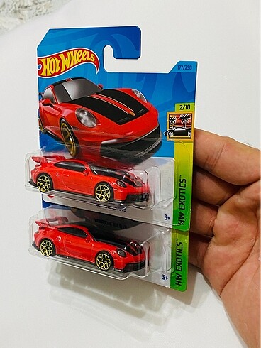 Hot Wheels Porsche 911 gt3 sıfır kapalı kutu