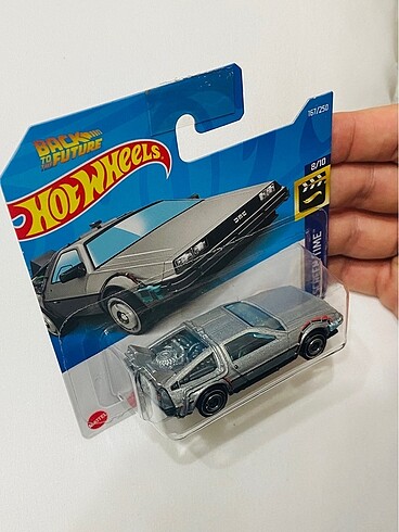 Hot Wheels Back to the future time machine sıfır kapalı kutu