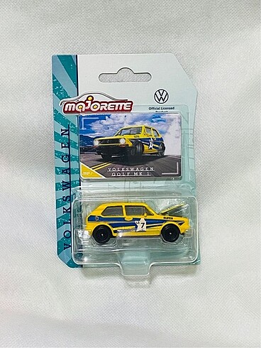 Volkswagen golf mk 1 sıfır kapalı kutu majorette