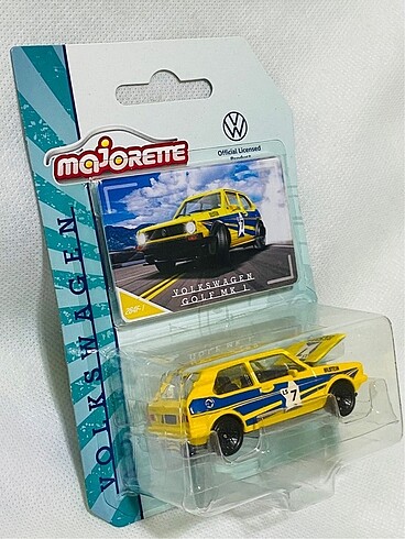 xs Beden Volkswagen golf mk 1 sıfır kapalı kutu majorette