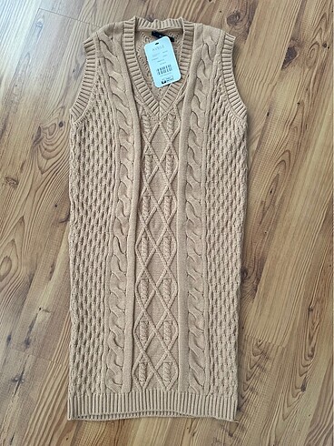 Triko Elbise sweater Vest