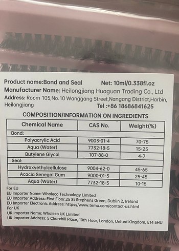 Pembe Işıltılı Takma Kirpik Seti - Görsel 3