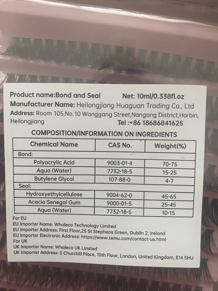 Pembe Işıltılı Takma Kirpik Seti - Görsel 3