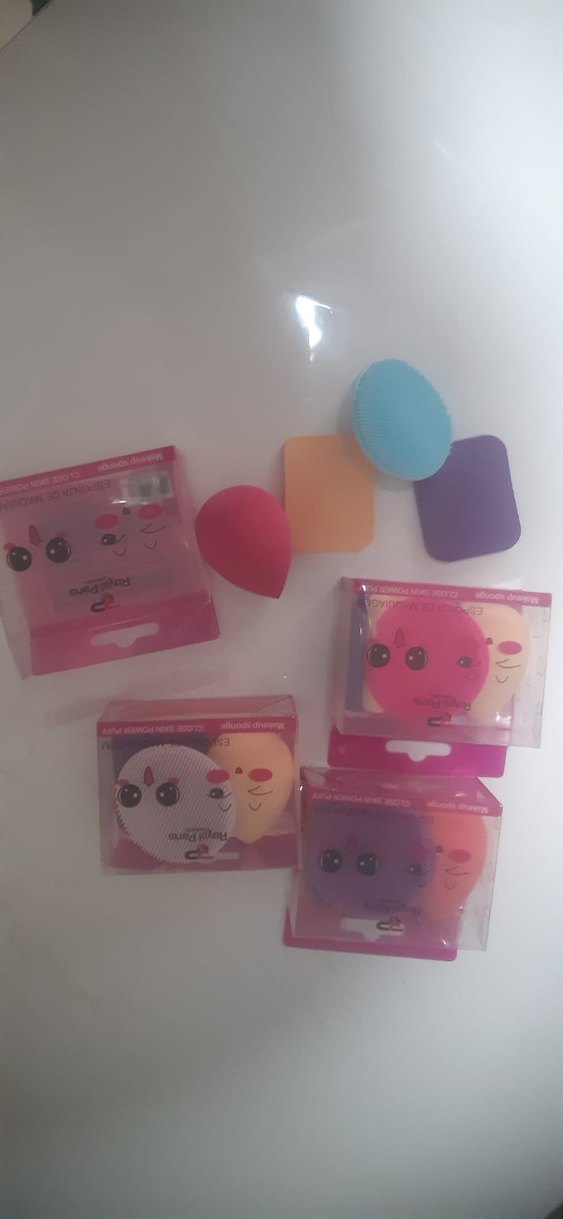 Renkli Makyaj Süngeri Seti - Görsel 2