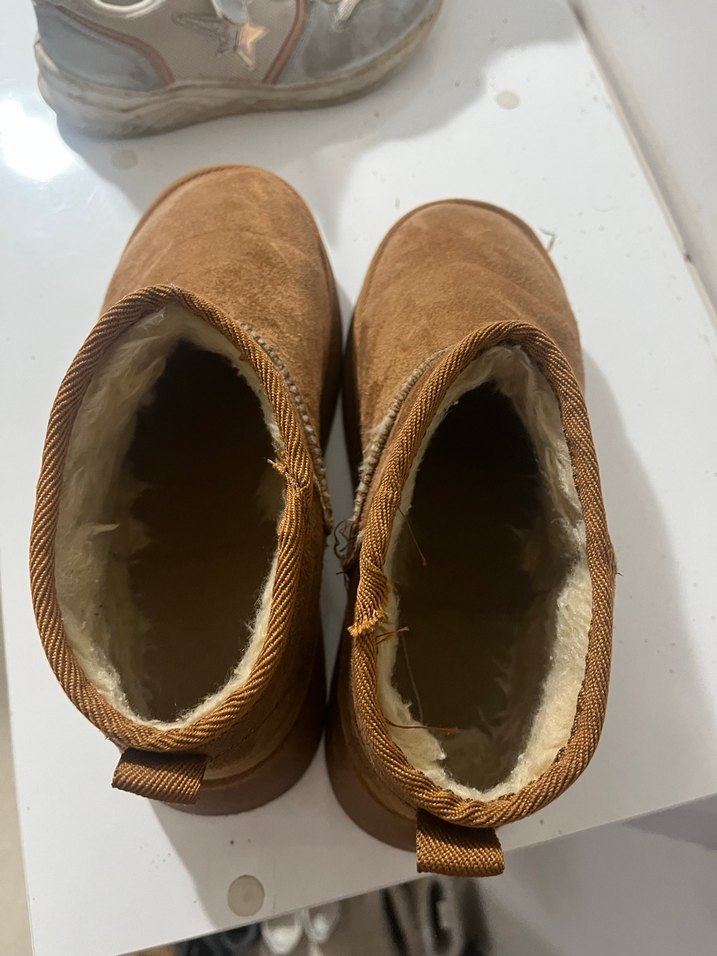 Kahverengi Kürklü Kadın Dolgu Topuk Bot - Görsel 3