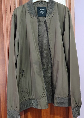 Defacto Haki Bomber Ceket