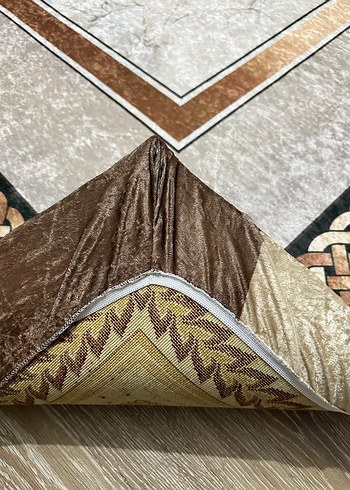 Beden kahverengi Renk 6 m² Kadife Halı Örtüsü