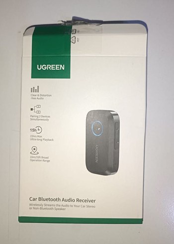 UGREEN Araç Bluetooth 5.4 ses alıcısı