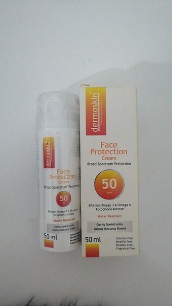 Dermoskin spf 50+ güneş kremi