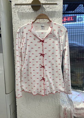 Fiyonk detay pijama takımı - Görsel 2