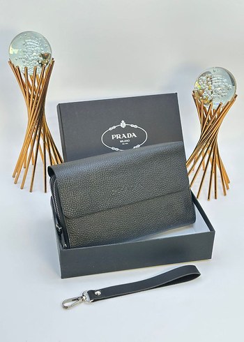 Dior Siyah Deri Kadın Portföy Çanta - Görsel 6