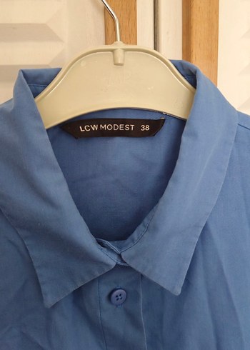 Mavi Uzun Kollu Gömlek - Görsel 2