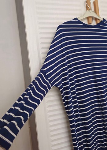 Mavi Çizgili Tunik - Görsel 3