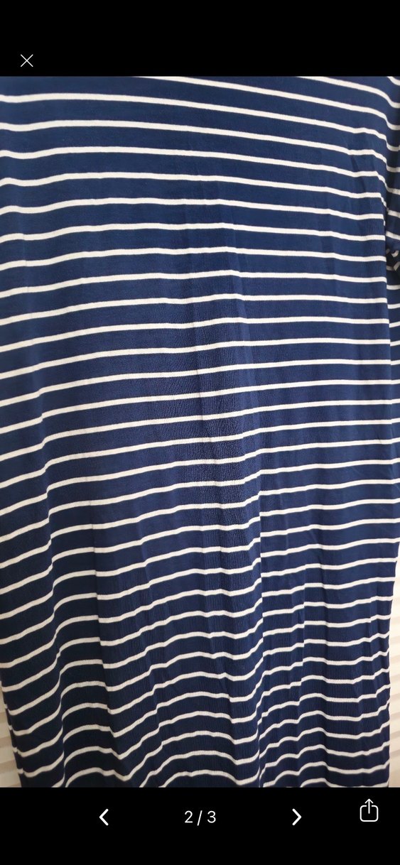 Mavi Çizgili Tunik - Görsel 2