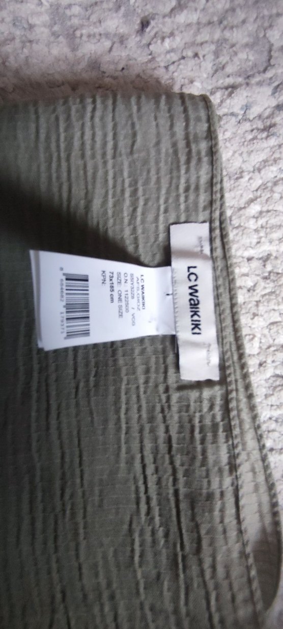 haki Kadın Şal eşarp - Görsel 3