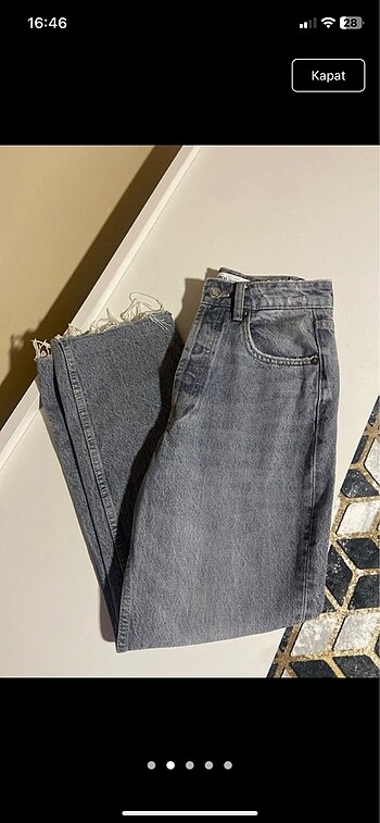 Zara mom kot pantolon