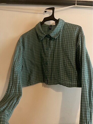 H&M crop gömlek