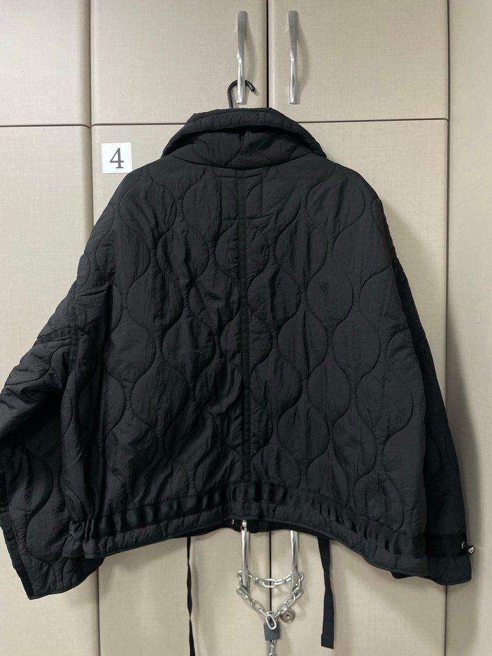 Zara Siyah  Kapitone Ceket mont - Görsel 3