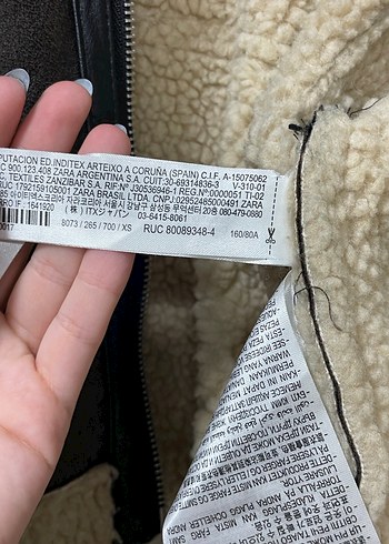 Kahverengi Deri Kısa Biker Ceket - Görsel 4