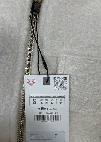 Zara beyaz buklet ceket - Görsel 5