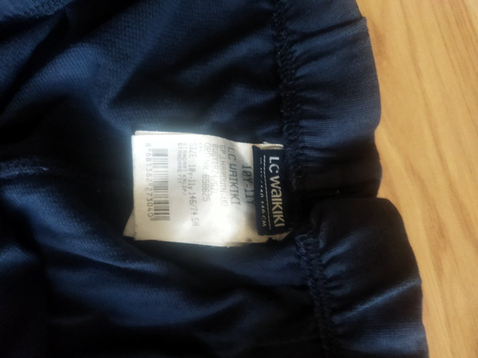 Erkek Çocuk Lacivert Rahat Kesim Eşofman Altı - Görsel 4