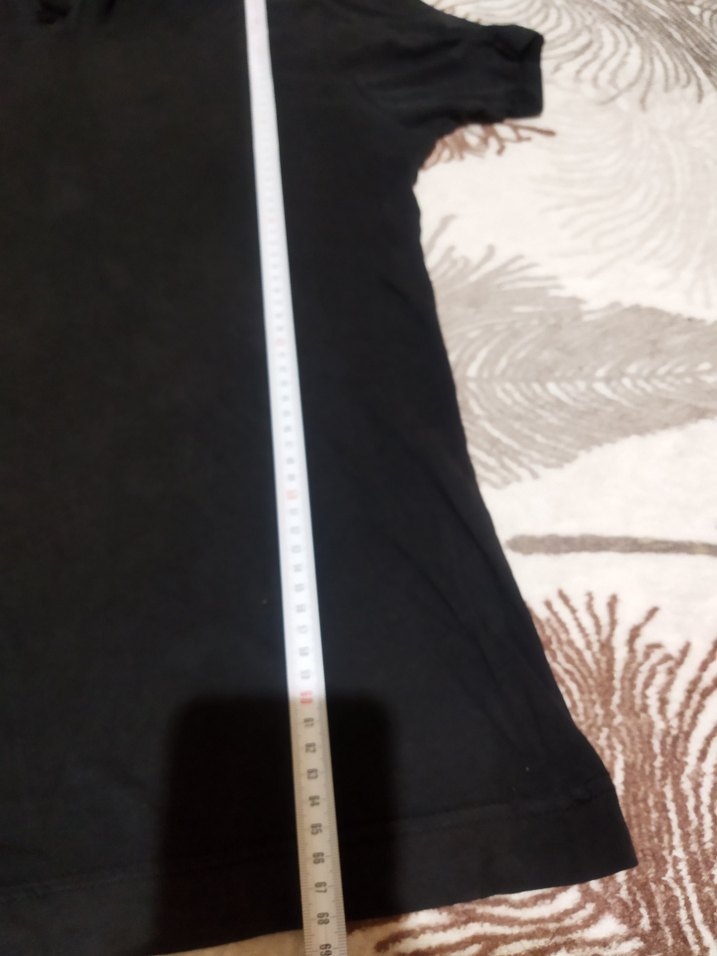 unisex Kapüşonlu Siyah Kısa Kollu Tişört ölçüler görsellerde mev - Görsel 2