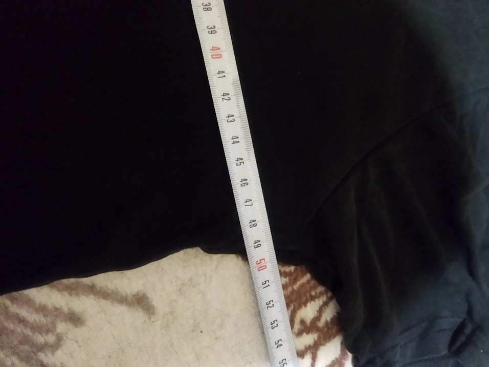 unisex Kapüşonlu Siyah Kısa Kollu Tişört ölçüler görsellerde mev - Görsel 3