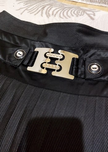 Siyah Pilili Uzun Gotik Etek 40 beden ölçüleri görselde mevcut - Görsel 5