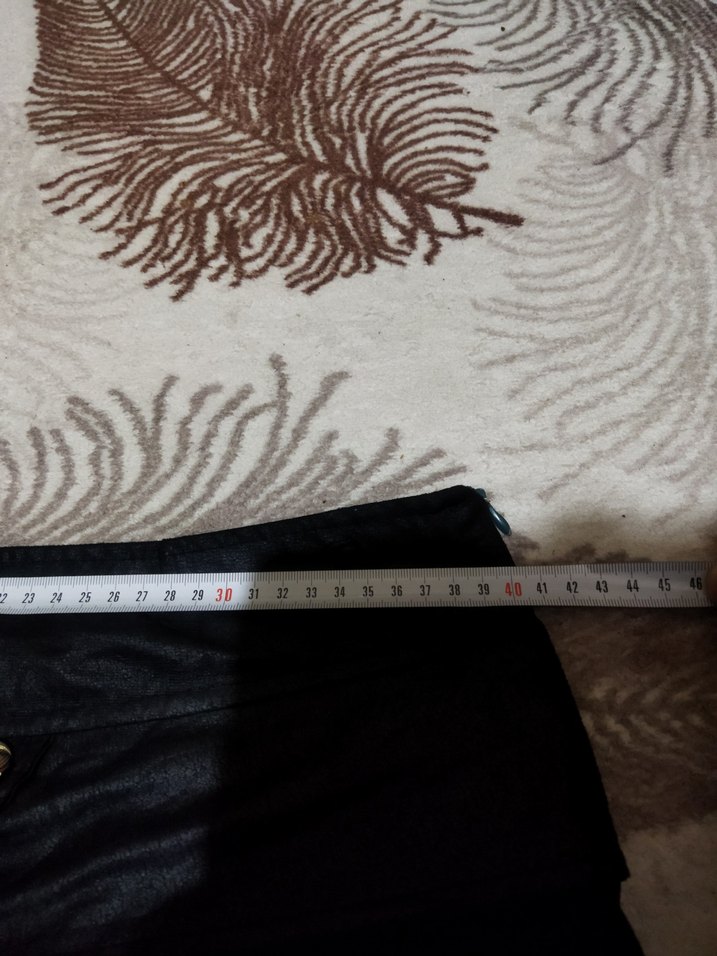 Düğmeli Yeşil Uzun Kadın Etek ölçüler görsellerde mevcut 42 bede - Görsel 4