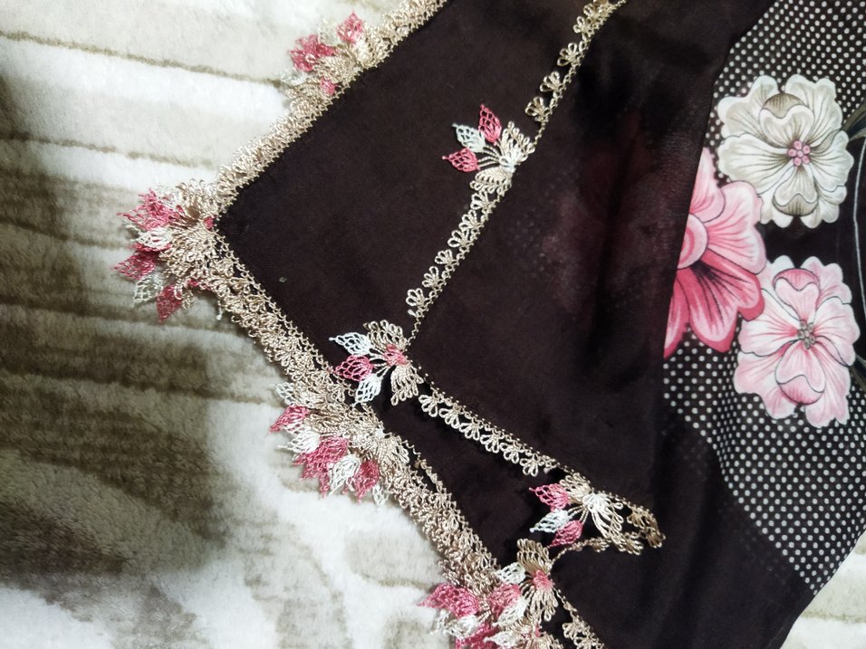 iğne oyası yeni yapıldı çeyizlik - Görsel 3