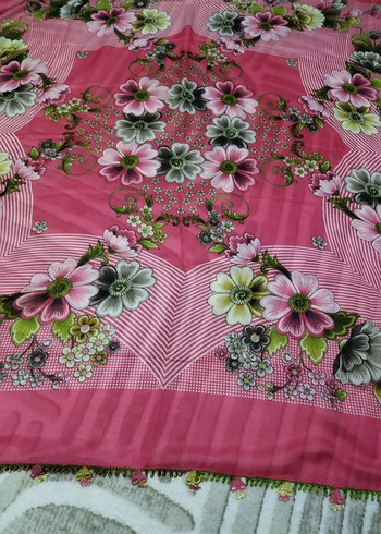 iğne oyası 2 adet aynı yazma ve oya yapılıdır - Görsel 5