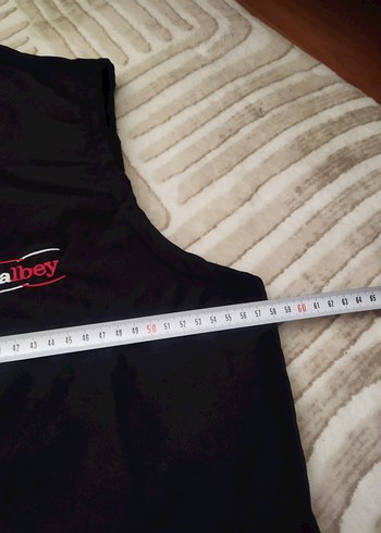 Siyah Fermuarlı Erkek Polar Yelek L beden - Görsel 3