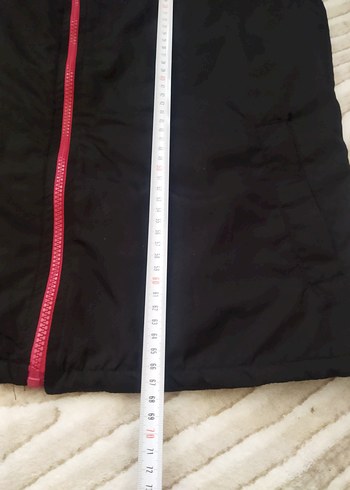 Siyah Fermuarlı Erkek Polar Yelek L beden - Görsel 2