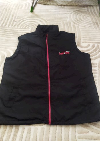 Siyah Fermuarlı Erkek Polar Yelek L beden - Görsel 6