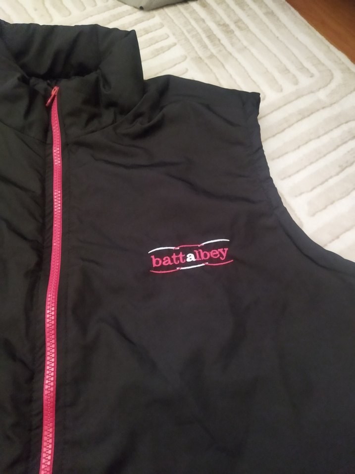 Siyah Fermuarlı Erkek Polar Yelek L beden - Görsel 5