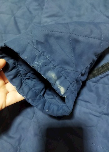 Düğmeli Lacivert Erkek Mont 3 xl kolları defolu - Görsel 2