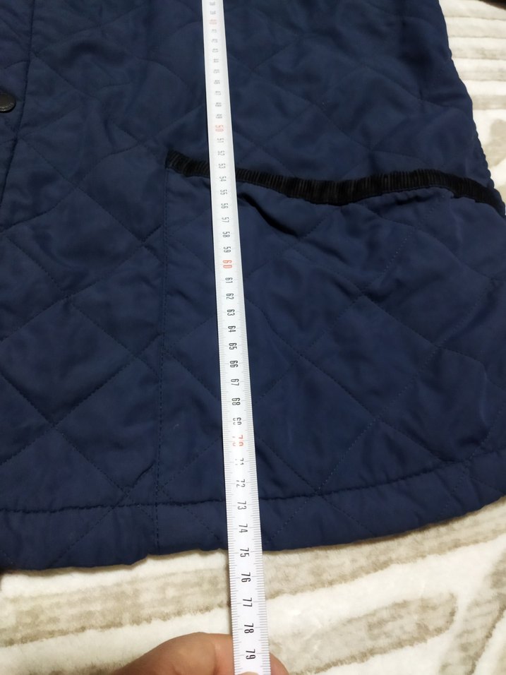 Düğmeli Lacivert Erkek Mont 3 xl kolları defolu - Görsel 4