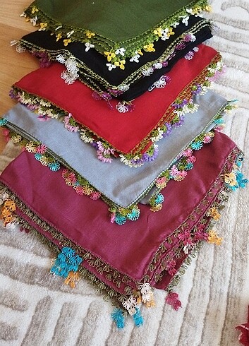 5 adet iğne oyası yeni yapıldı
