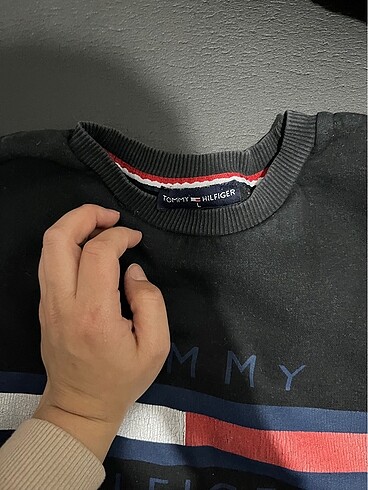 Tommy Hilfiger Siyah tommy sweatshirt