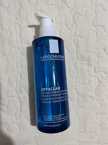 La roche posay effaclar yüz temizleme jeli 400 ml